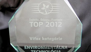 Cena TOP 2012 Technika ochrany prostredia v kategórii Environmentálna technológia