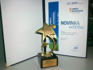 Cena CONECO 2013 novinka veľtrhu