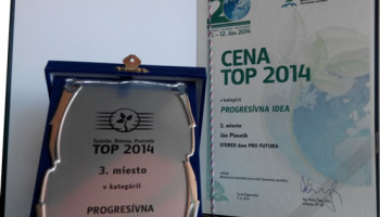 Cena TOP 2014 v kategórii Progresívna idea – 3.miesto